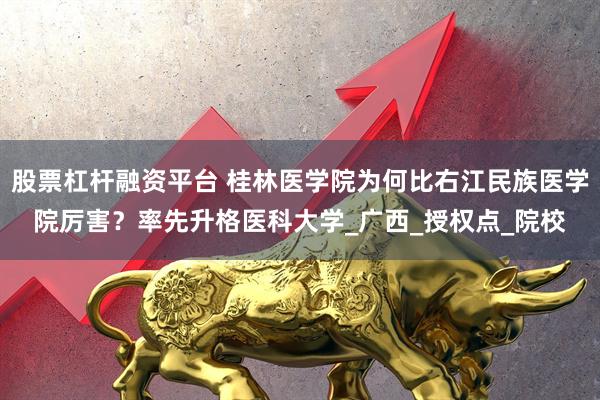 股票杠杆融资平台 桂林医学院为何比右江民族医学院厉害？率先升格医科大学_广西_授权点_院校