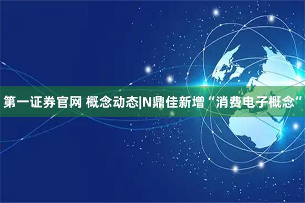 第一证券官网 概念动态|N鼎佳新增“消费电子概念”
